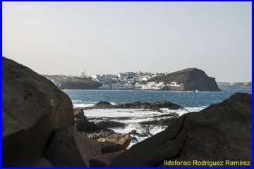 Las coladas de la costa sur de Telde datan de hace 3,8 millones de años (Foto Ildefonso Rodríguez)